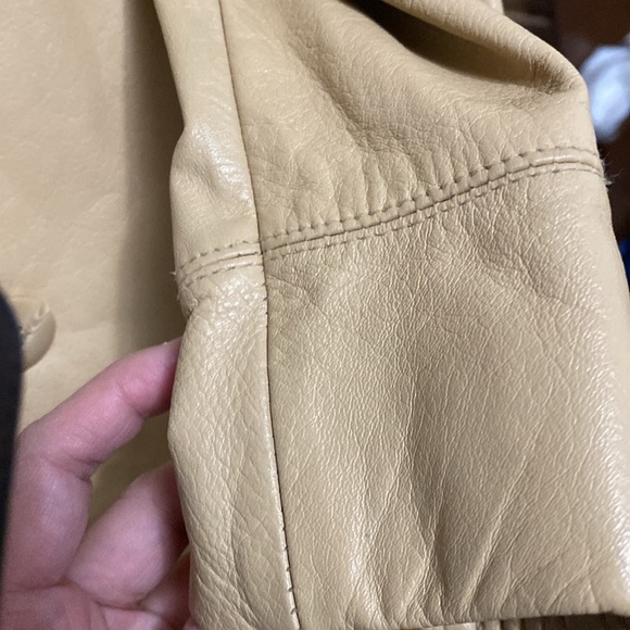 Danier Geniune Leather Jacket - Camel Colour - Picture 7 of 8